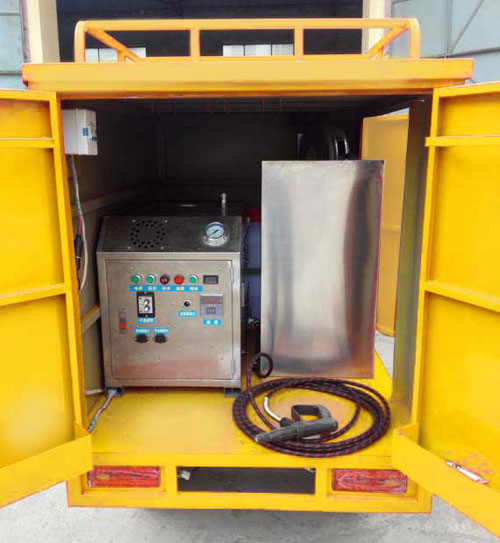 蒸汽冷水一體上門洗車機內部設備
